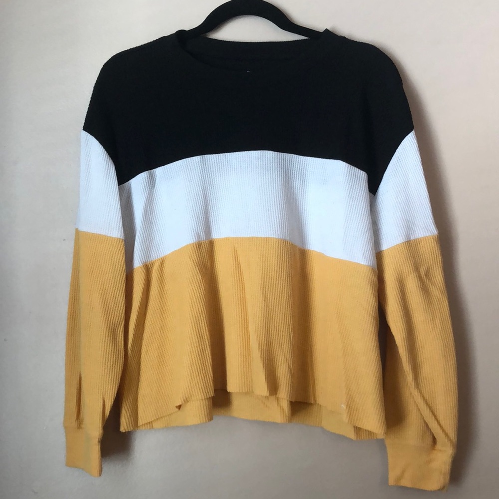Hollister, Medium, Waffle knit boyfriend-T.